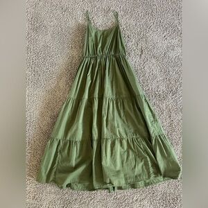 Women’s Time and Tru Olive Green Dress